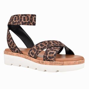 Nine West Bounce Platte Sandalen Bruin Nederland | BZF-416589